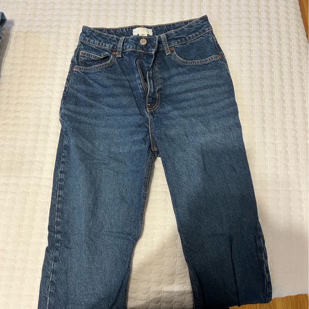 H&M Mom Ultra High Ankle Jeans